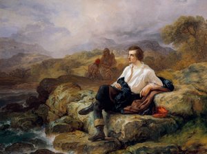 Lord Byron aan de kust van de Helleense zee