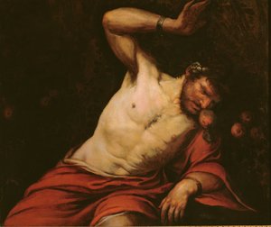 De marteling van Tantalus door Giambattista Langetti