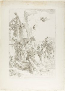 Aanbidding der Wijzen door Giambattista Tiepolo