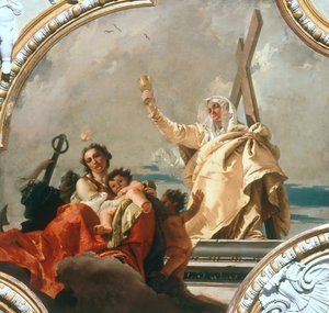 Geloof, Hoop en Liefde door Giambattista Tiepolo