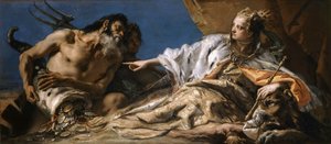 Neptunus biedt geschenken aan Venetië, ca. 1750
