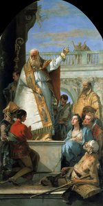Heilige Patrick, bisschop van Ierland, ca. 1746 door Giambattista Tiepolo