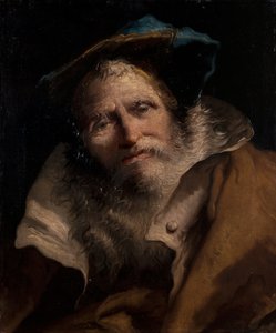 Filosoof Portret door Giambattista & Tiepolo Giandomenico (1727 1804) Tiepolo
