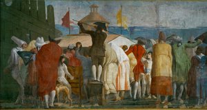 De nieuwe wereld door Giambattista & Tiepolo Giandomenico (1727-1804) Tiepolo