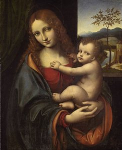 Maagd en Kind, 1510-1525 door Giampietrino