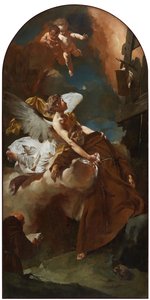 Sint Franciscus van Assisi in Extase, ca. 1729 door Giovanni Battista Piazzetta