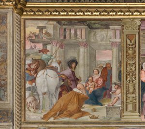Aanbidding der Wijzen door Gian Francesco Bembo