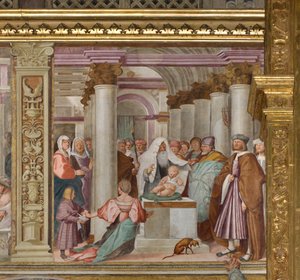 Centrale Schip, Vijfde Noord Span, Presentatie in de Tempel, Gian Francesco Bembo