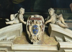 Interieur van de Barberini-kapel (detail)