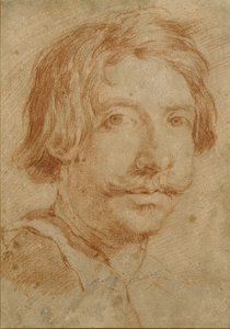 Zelfportret, ca. 1630s door Gian Lorenzo Bernini