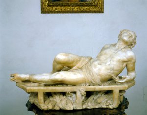 St. Laurentius op de grill, 1617 (marmer)