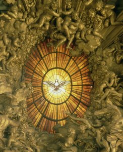 De stoel van St. Peter (detail)
