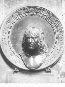 Buste van Andrea Mantegna (1431-1506) door Gian Marco Cavalli