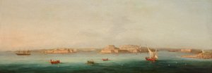 Grote Haven, Malta, 1869 door Giancinto Gianni