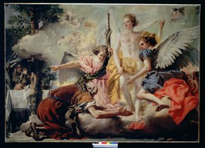 Abraham en de drie engelen