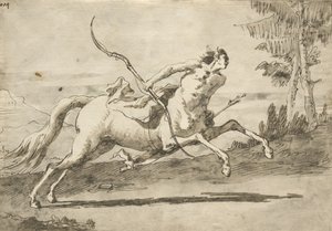 Galloperende centaur, c.1755-65