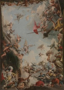 De verheerlijking van de familie Giustiniani