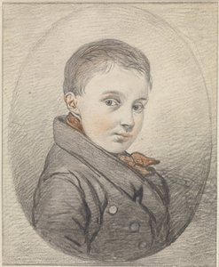 Zelfportret van Gijsbertus Craeyvanger door Gijsbertus Craeyvanger