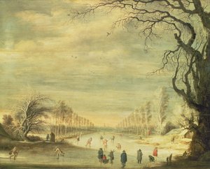 Winterlandschap door Gijsbrecht Lijtens