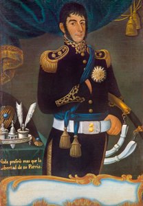 Portret van José de San Martín door Gil de Castro