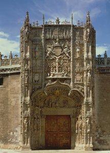 Ingangsgevel (Museo Nacional de Escultura Religiosa) gebouwd 1488-96