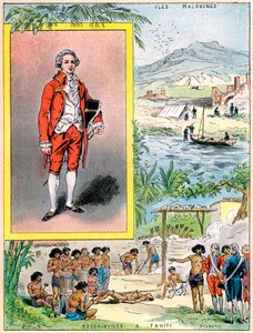Louis Antoine de Bougainville, Franse navigator en militaire commandant, 1898 door Gilbert