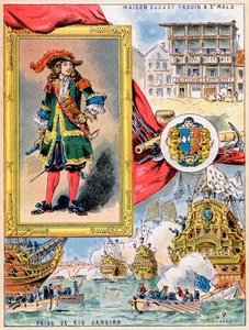 René Duguay-Trouin, Franse kaper van Saint-Malo, 1898 door Gilbert