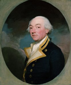 Kapitein William Locker (1731-1800) door Gilbert Stuart