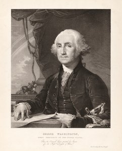 George Washington door Gilbert Stuart