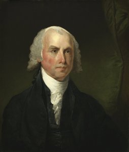 James Madison door Gilbert Stuart