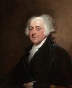 John Adams door Gilbert Stuart