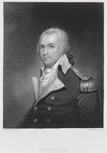 Generaal Henry Lee (1756-1818), gegraveerd door John Francis Eugene PrudHomme (1800-92) naar een kopie van het originele schilderij door James Herring (1794-1867) door Gilbert after Stuart