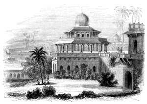 Chalees Satoon, of het Paviljoen van de Veertig Zuilen, 1847 door Giles