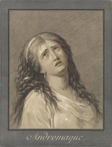 Andromache huilend door Gilles Demarteau