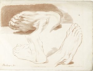 Studie van drie voeten