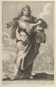 Judith, 1647. Makers: Gilles Rousselet, Abraham Bosse door Gilles Rousselet and Abraham Bosse