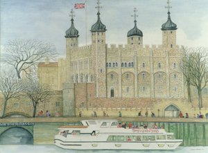 De Tower of London door Gillian Lawson
