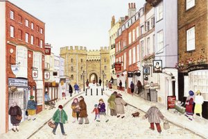 Windsor Kasteel, 1989 door Gillian Lawson