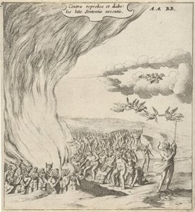 Verdoemden naar de hel geleid door Gillis van Scheyndel (I)
