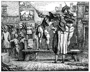 Kermisparade, 1885 door Gillot