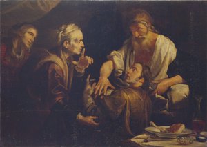 Isaak zegent Jakob, 1640s