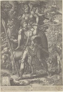 Allegorie op de Jacht door Giorgio Ghisi