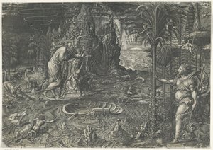 Allegorie van het Leven door Giorgio Ghisi