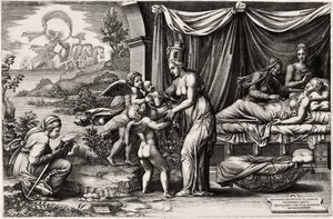 Allegorie van de geboorte
