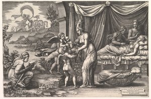 Allegorie van de geboorte