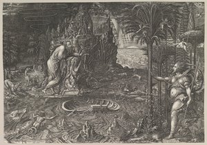 Allegorie van het leven, 1561 door Giorgio Ghisi
