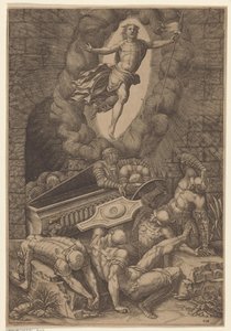 Opstanding van Christus door Giorgio Ghisi