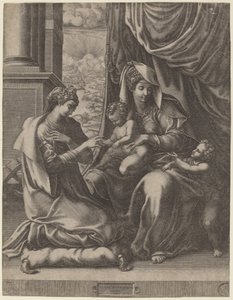 Het Mystieke Huwelijk van Sint-Catharina