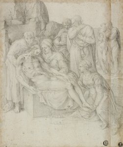 Klaagzang door Giorgio Giulio Clovio