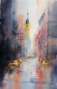 Misty City-toren door Giorgio Gosti